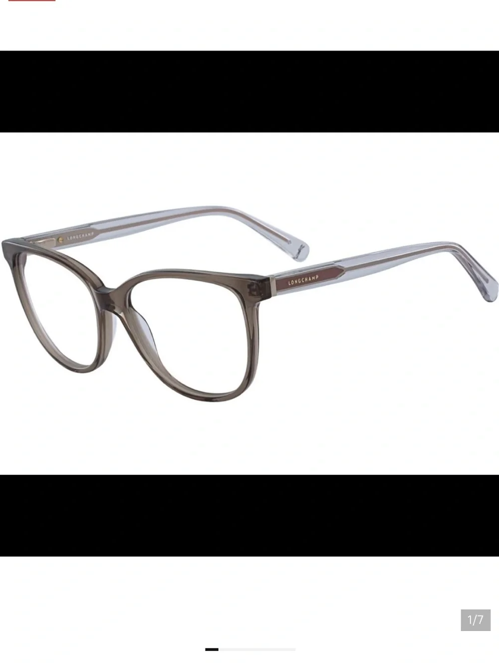 Longchamp Glasses LO2618 Grey Eyglasses Designer Frames Unisex